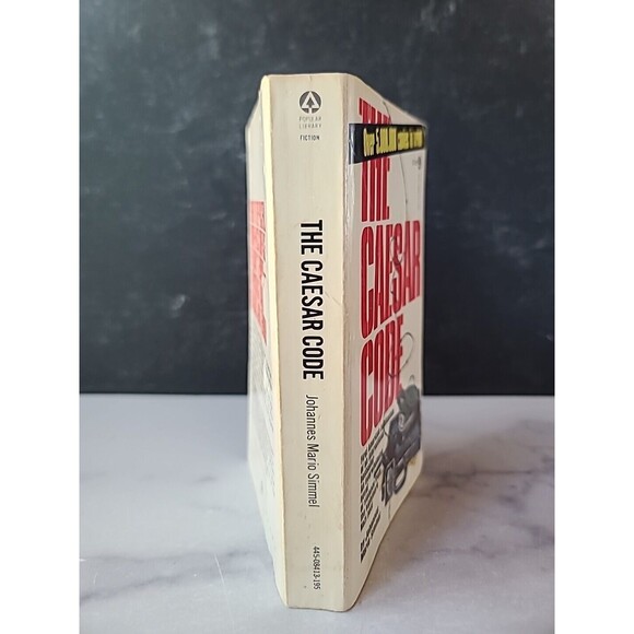 The Caesar Code By Johannes Mario Simmel Paperback - Picture 10 of 10